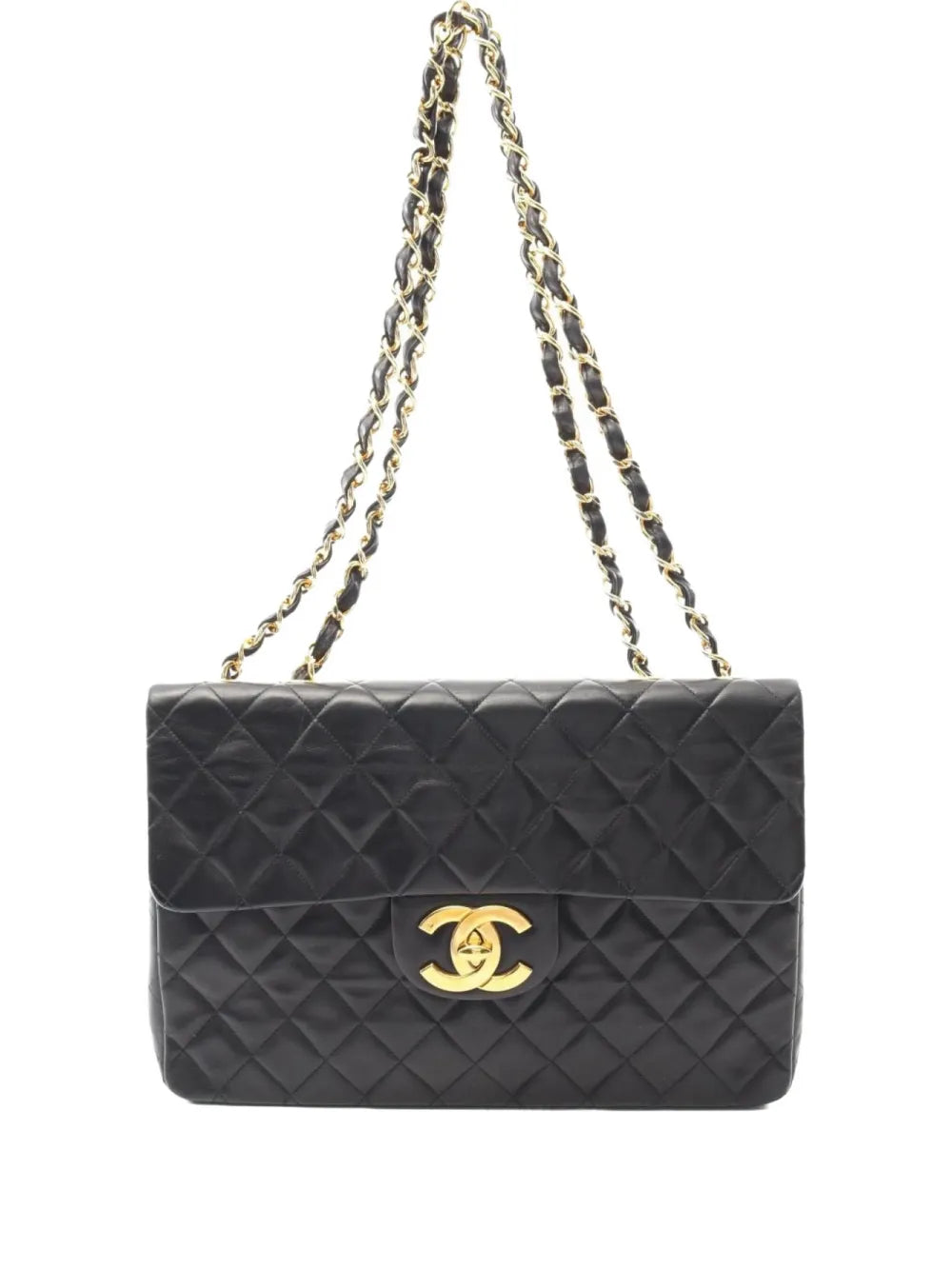Chanel Pre Owned 1994 1996 Decamatelasse Shoulder Bag — Same as shown — Size One Size — Front View