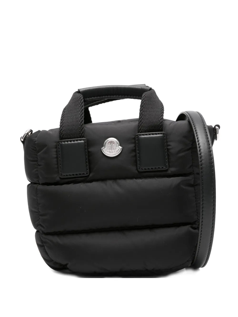 Moncler Mini Caradoc Quilted Shoulder Bag — Same as shown — Size One Size — Front View