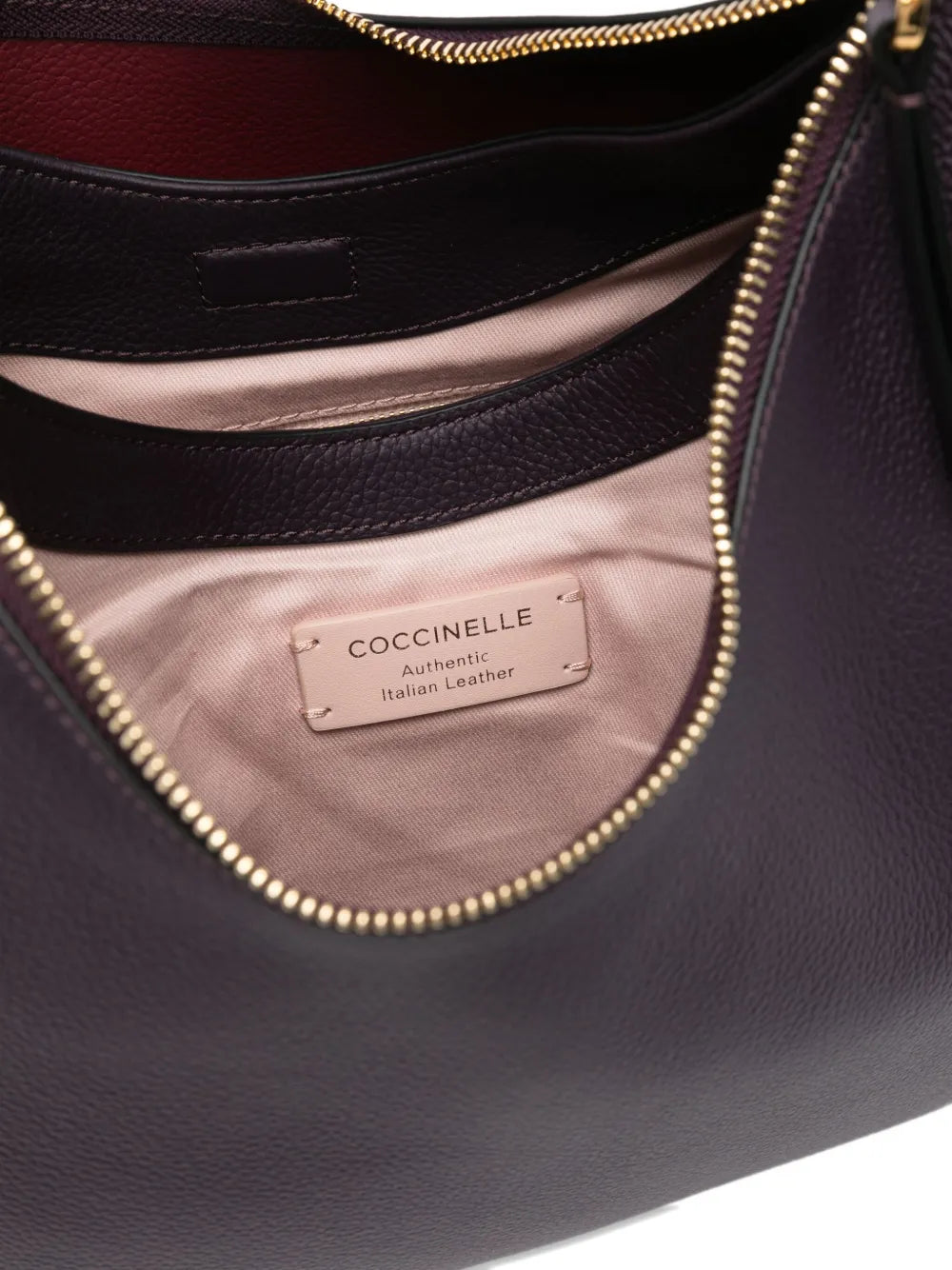 Coccinelle Medium Boheme Leather Shoulder Bag — Same as shown — Size One Size — Detail View
