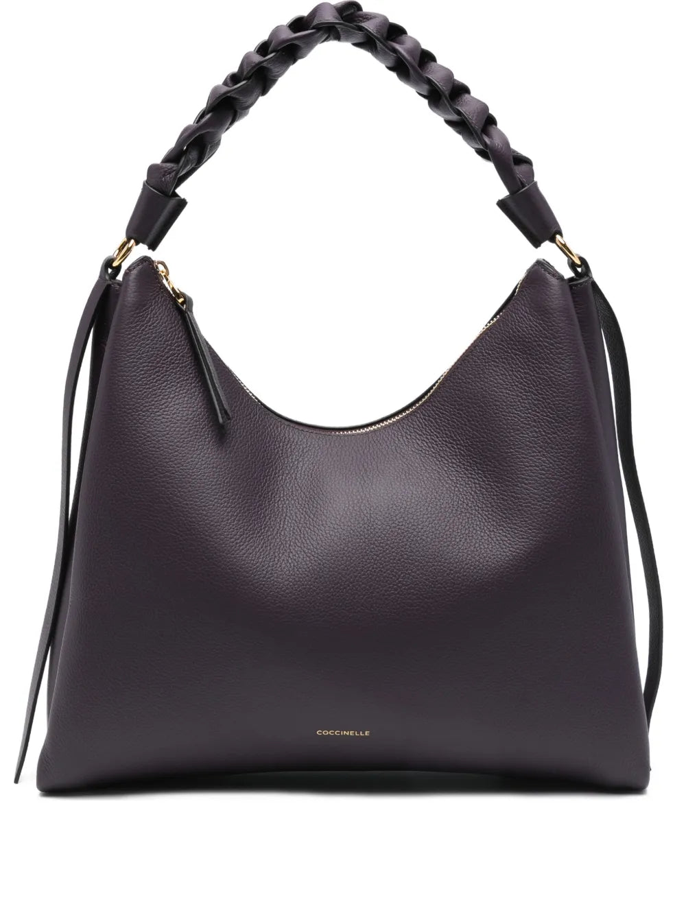 Coccinelle Medium Boheme Leather Shoulder Bag — Same as shown — Size One Size — Front View