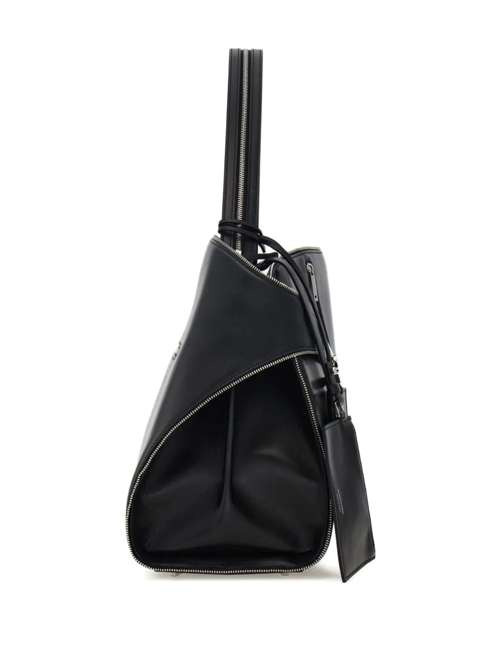 Ferragamo Large Hug Zip Detail Shoulder Bag — Same as shown — Size One Size — Back View
