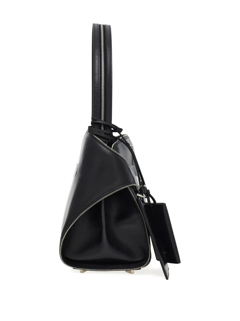 Ferragamo Medium Hug Soft Zip Detail Shoulder Bag — Same as shown — Size One Size — Back View