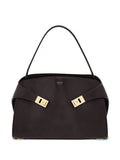 Ferragamo Medium Hug Gancini Buckles Shoulder Bag — Same as shown — Size One Size — Front View