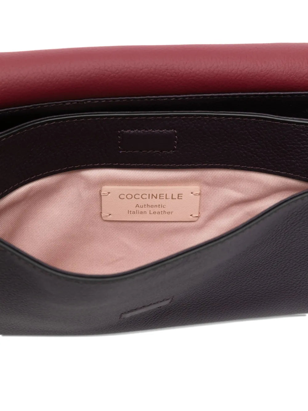 Coccinelle Boheme Leather Shoulder Bag — Same as shown — Size One Size — Detail View