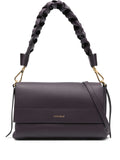 Coccinelle Boheme Leather Shoulder Bag — Same as shown — Size One Size — Front View