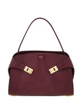 Ferragamo Medium Hug Leather Shoulder Bag — Same as shown — Size One Size — Front View
