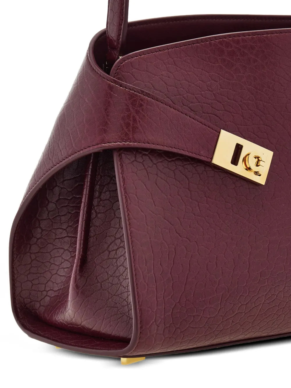 Ferragamo Medium Hug Leather Shoulder Bag — Same as shown — Size One Size — Top View