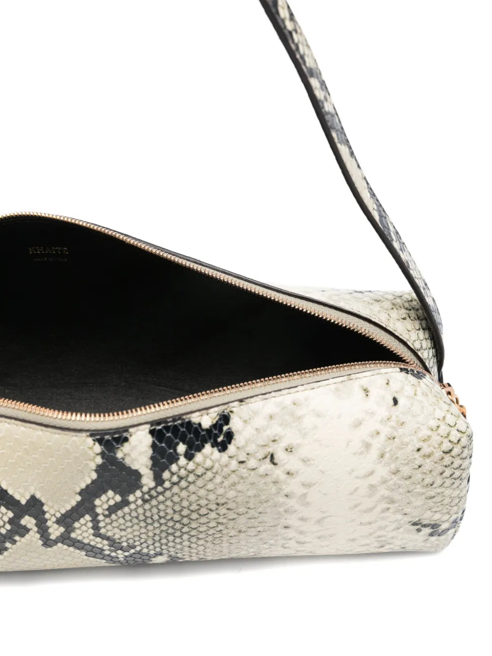 Khaite Snakeskin Cylindrical Shoulder Bag — Same as shown — Size One Size — Detail View