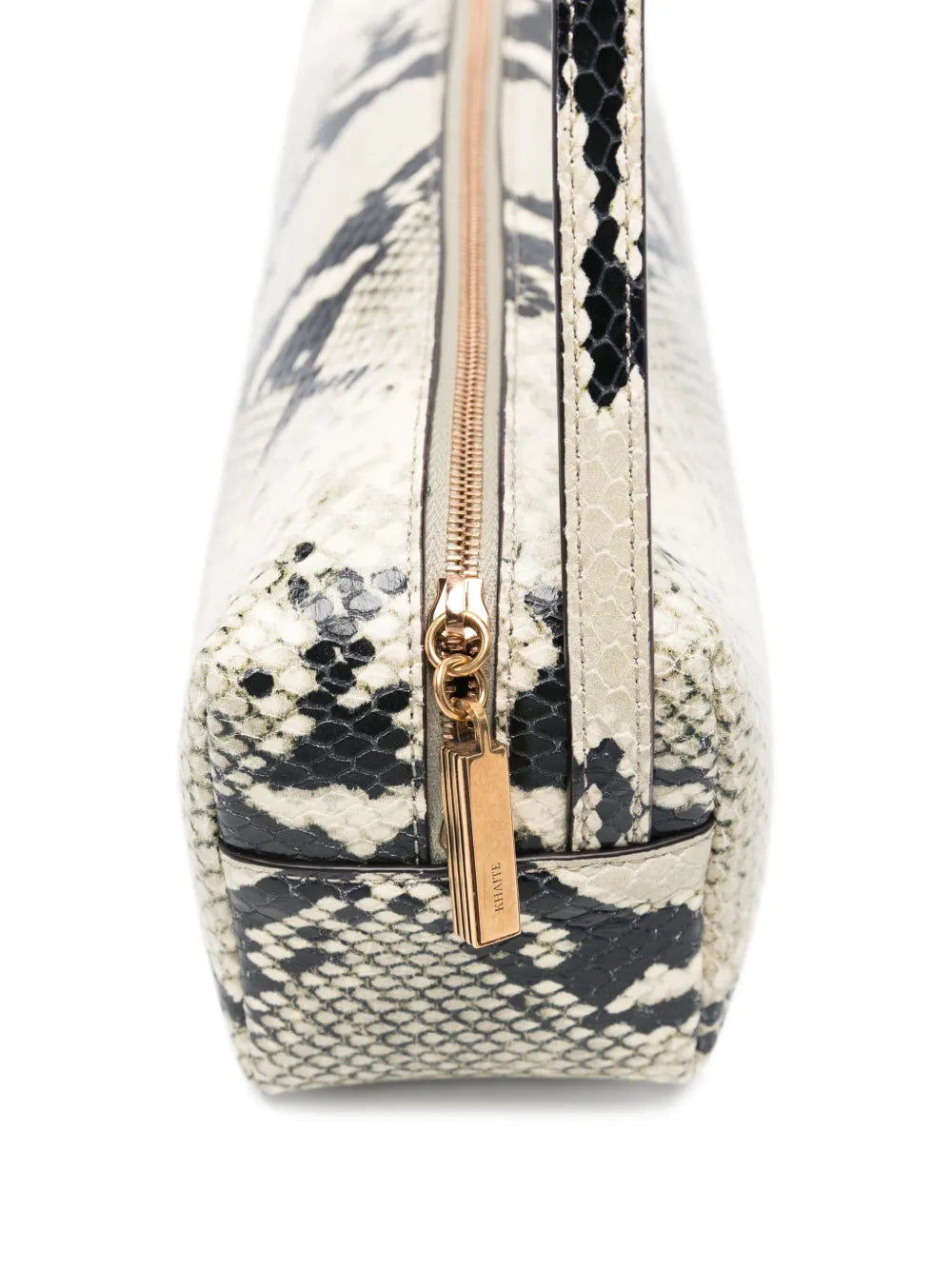 Khaite Snakeskin Cylindrical Shoulder Bag — Same as shown — Size One Size — Top View