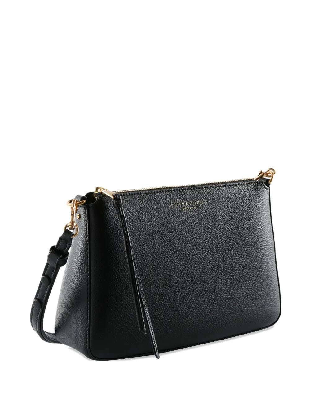 Tory Burch Perry Zip Top Leather Shoulder Bag — Same as shown — Size One Size — Side View