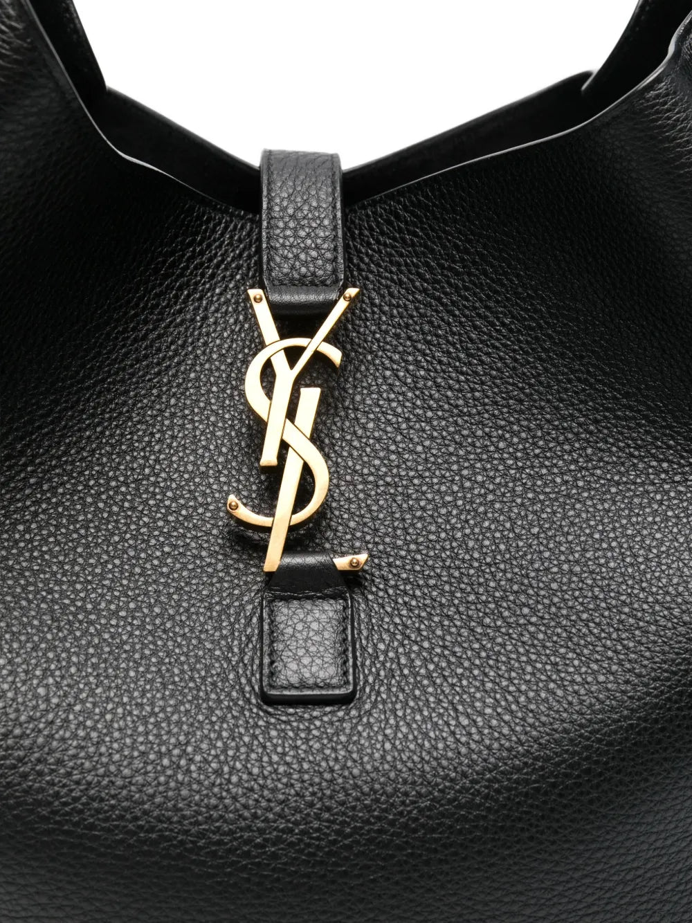 Saint Laurent Logo Plaque Shoulder Bag — Same as shown — Size One Size — Top View