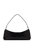Jacquemus A Clutch Ovalo Crocodile Embossed Shoulder Bag — Same as shown — Size One Size — Front View