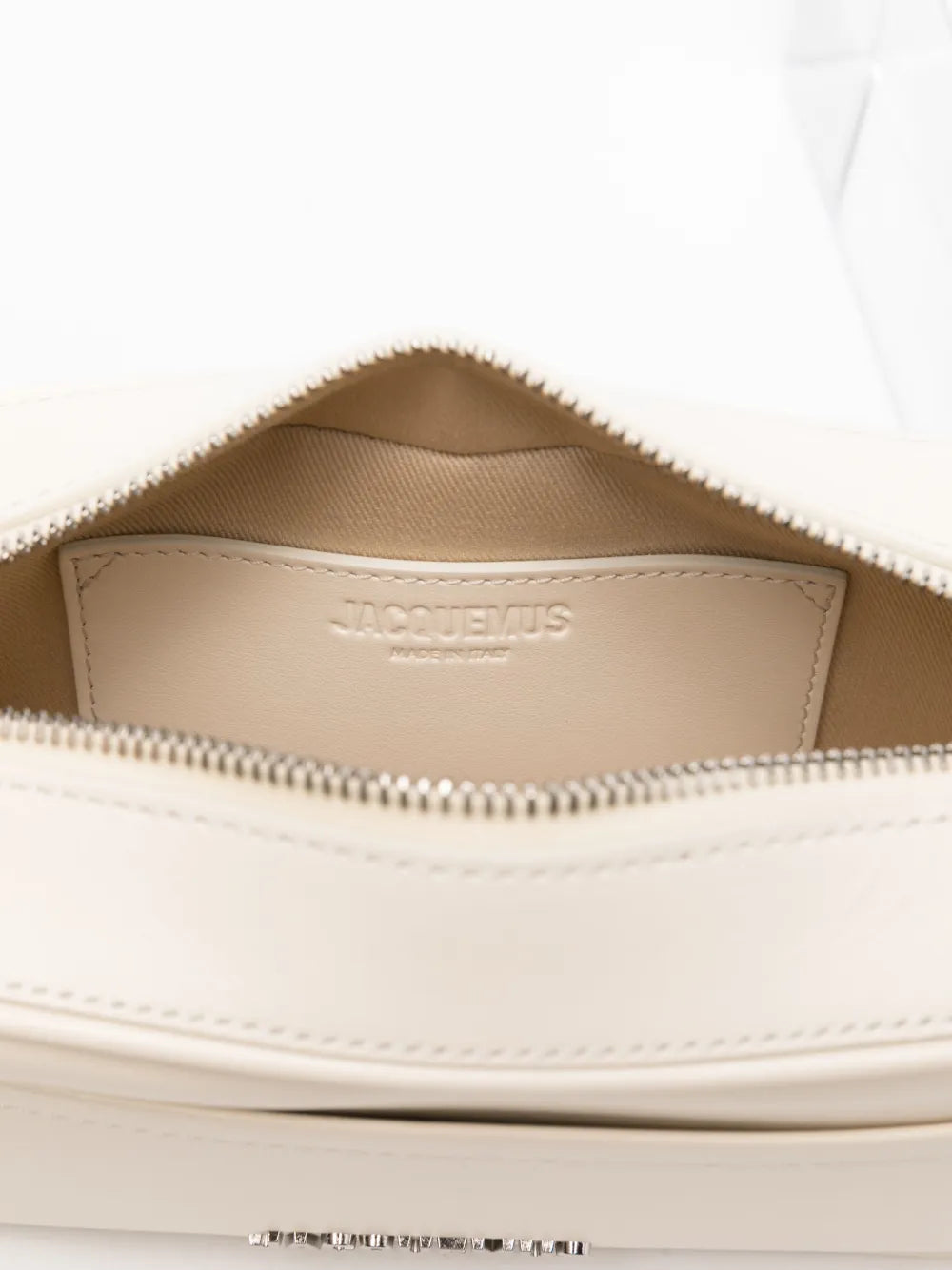 Jacquemus The Banet Logo Plaque Leather Shoulder Bag — Same as shown — Size One Size — Detail View