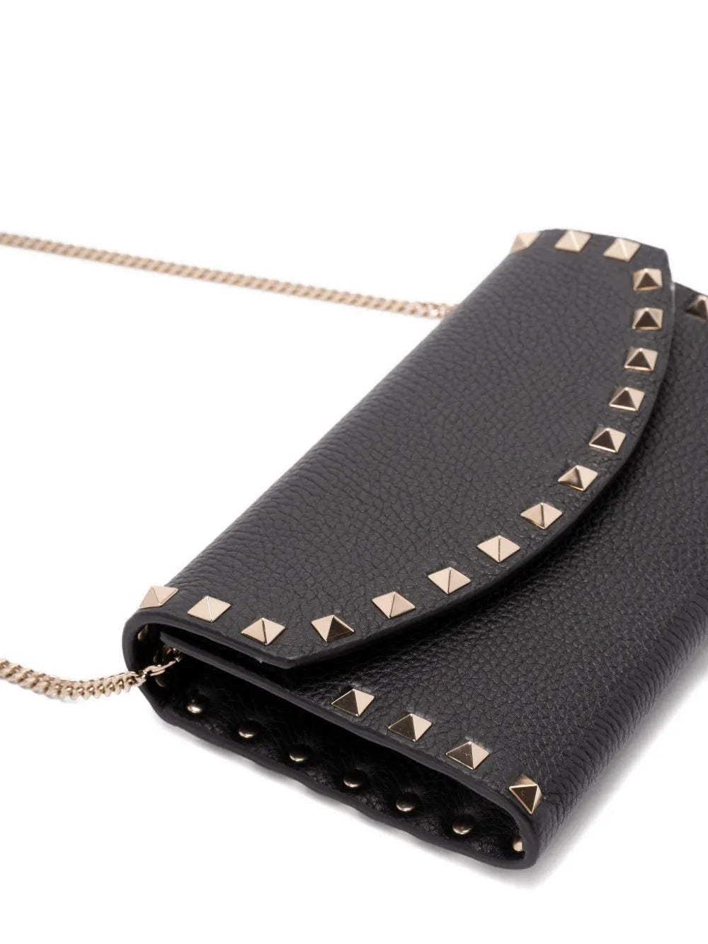 Valentino Garavani Rockstud Embellished Chain Shoulder Bag — Same as shown — Size One Size — Back View