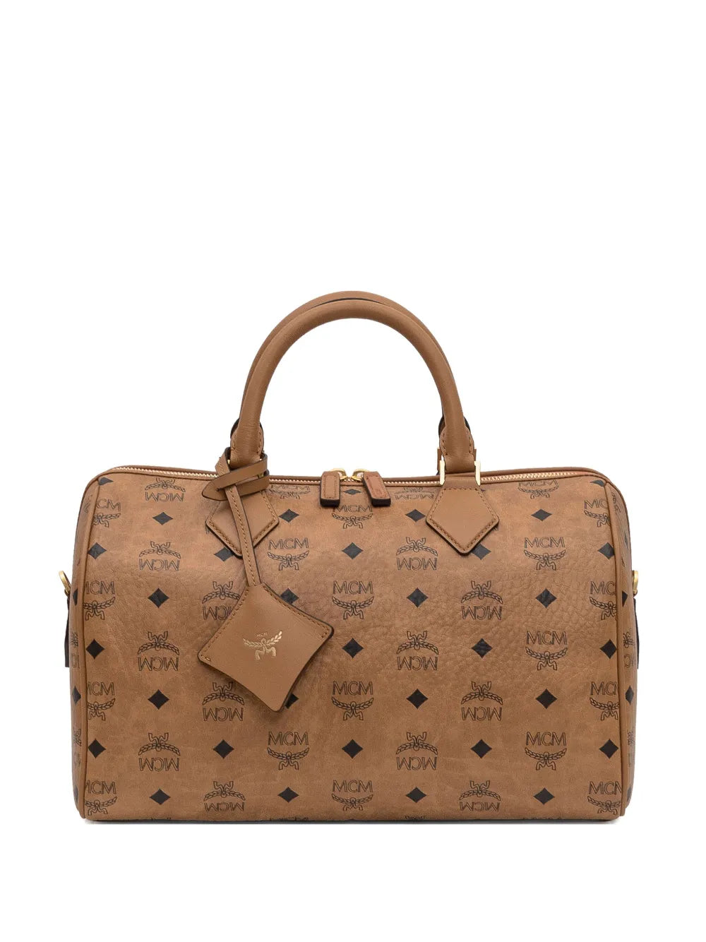 Mcm Medium Ella Boston Bag — Same as shown — Size One Size — Front View