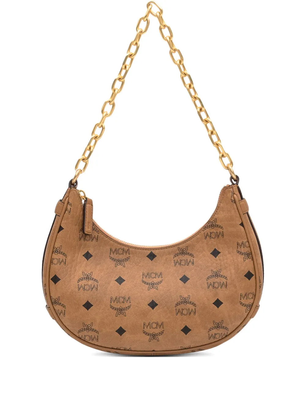 Mcm Small Aren Monogram Pattern Chain Bag — Same as shown — Size One Size — Front View