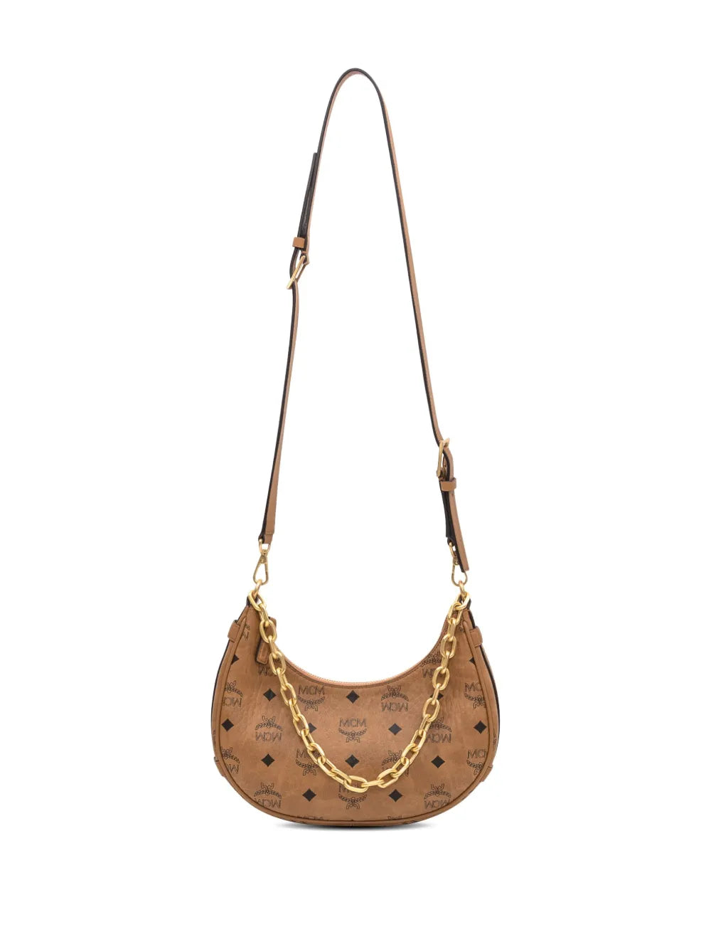 Mcm Small Aren Monogram Pattern Chain Bag — Same as shown — Size One Size — Back View