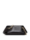 Ferragamo Small Folded Chain Link Flap Shoulder Bag — Same as shown — Size One Size — Front View