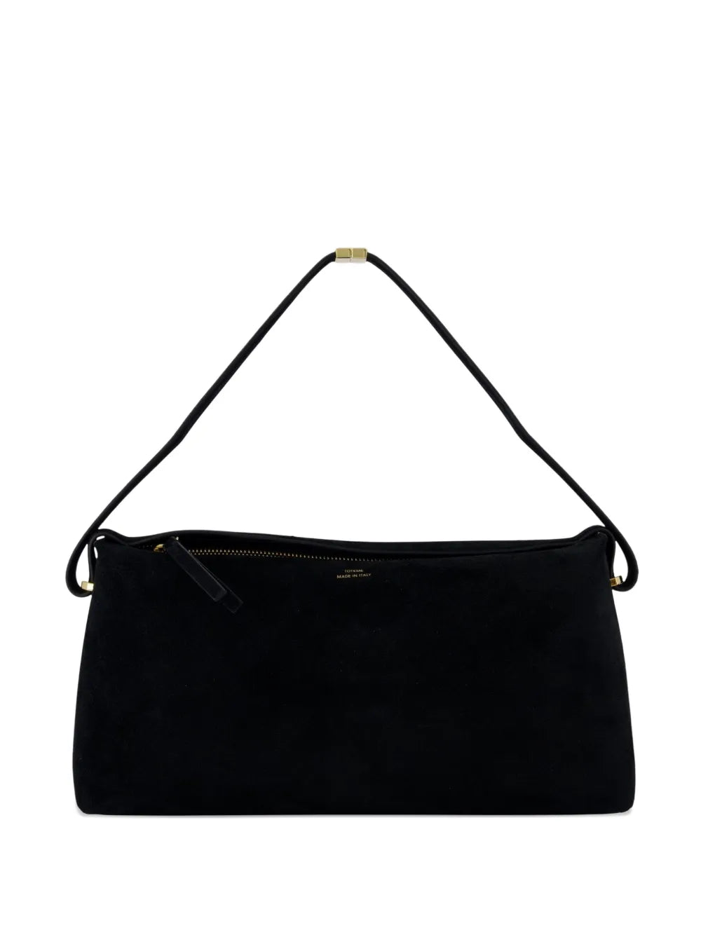 Toteme Scoop Suede Zip Fastening Shoulder Bag — Same as shown — Size One Size — Front View