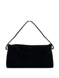 Toteme Scoop Suede Zip Fastening Shoulder Bag — Same as shown — Size One Size — Front View
