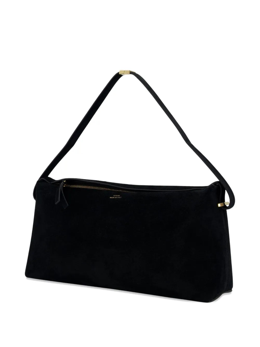 Toteme Scoop Suede Zip Fastening Shoulder Bag — Same as shown — Size One Size — Side View