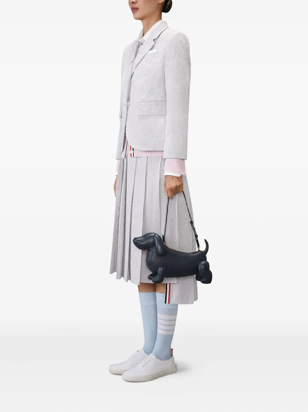Thom Browne Hector Shoulder Bag — Same as shown — Size One Size — Side View