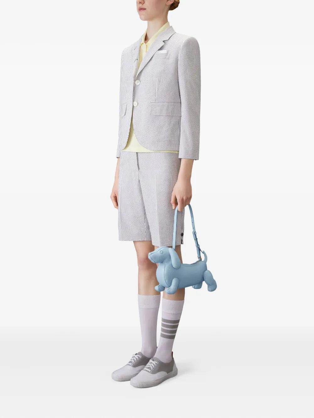 Thom Browne Hector Dachshund Shoulder Bag — Same as shown — Size One Size — Side View
