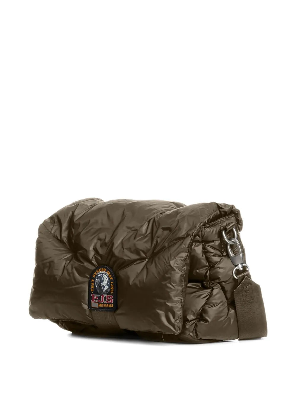 Parajumpers Quilted Logo Patch Shoulder Bag — Same as shown — Size One Size — Back View