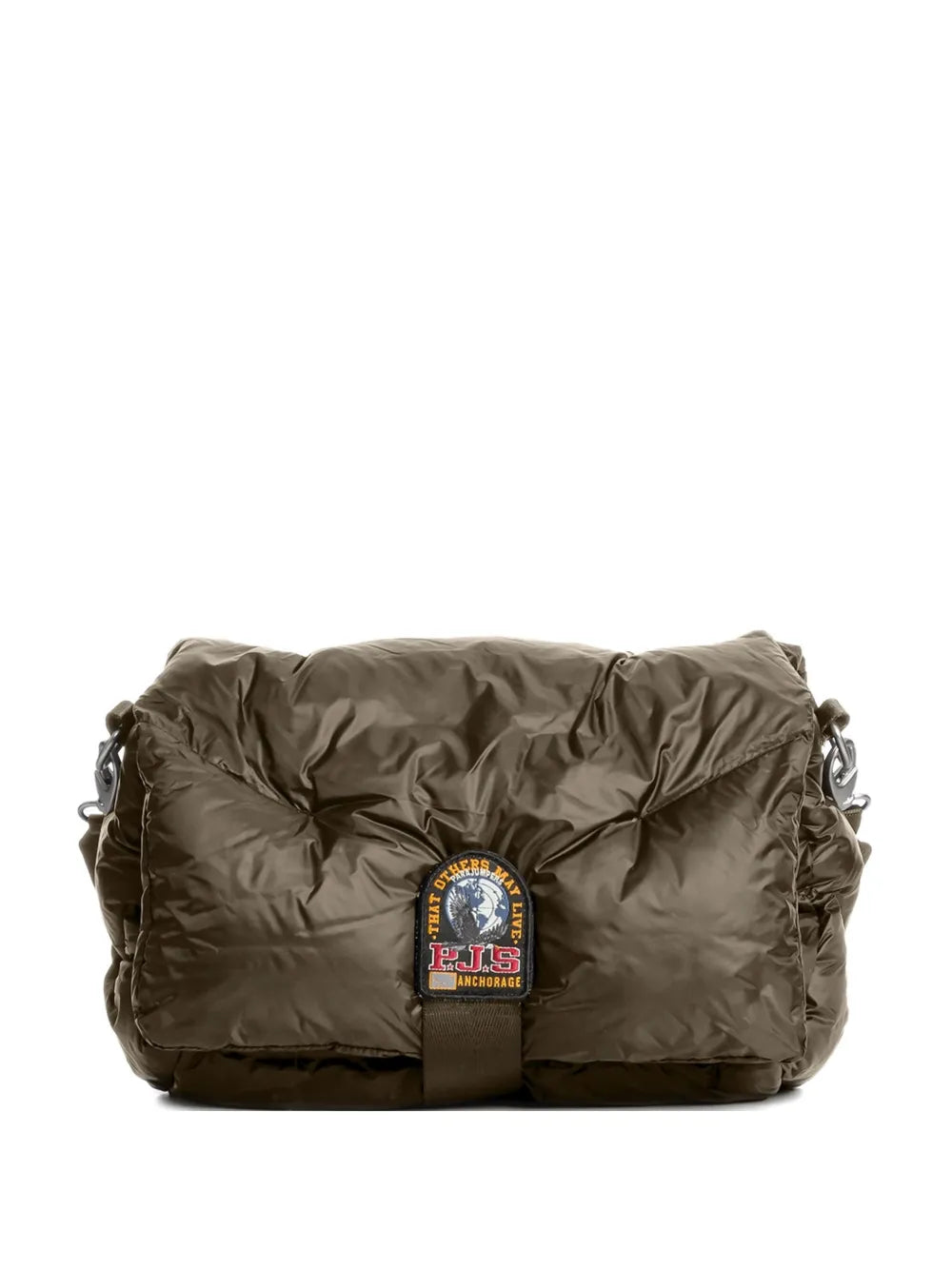 Parajumpers Quilted Logo Patch Shoulder Bag — Same as shown — Size One Size — Front View