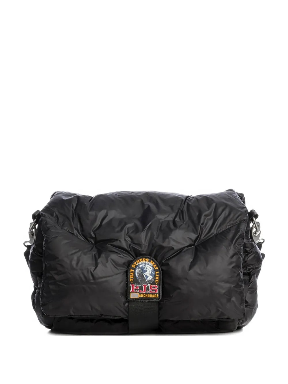 Parajumpers Logo Patch Quilted Shoulder Bag — Same as shown — Size One Size — Front View