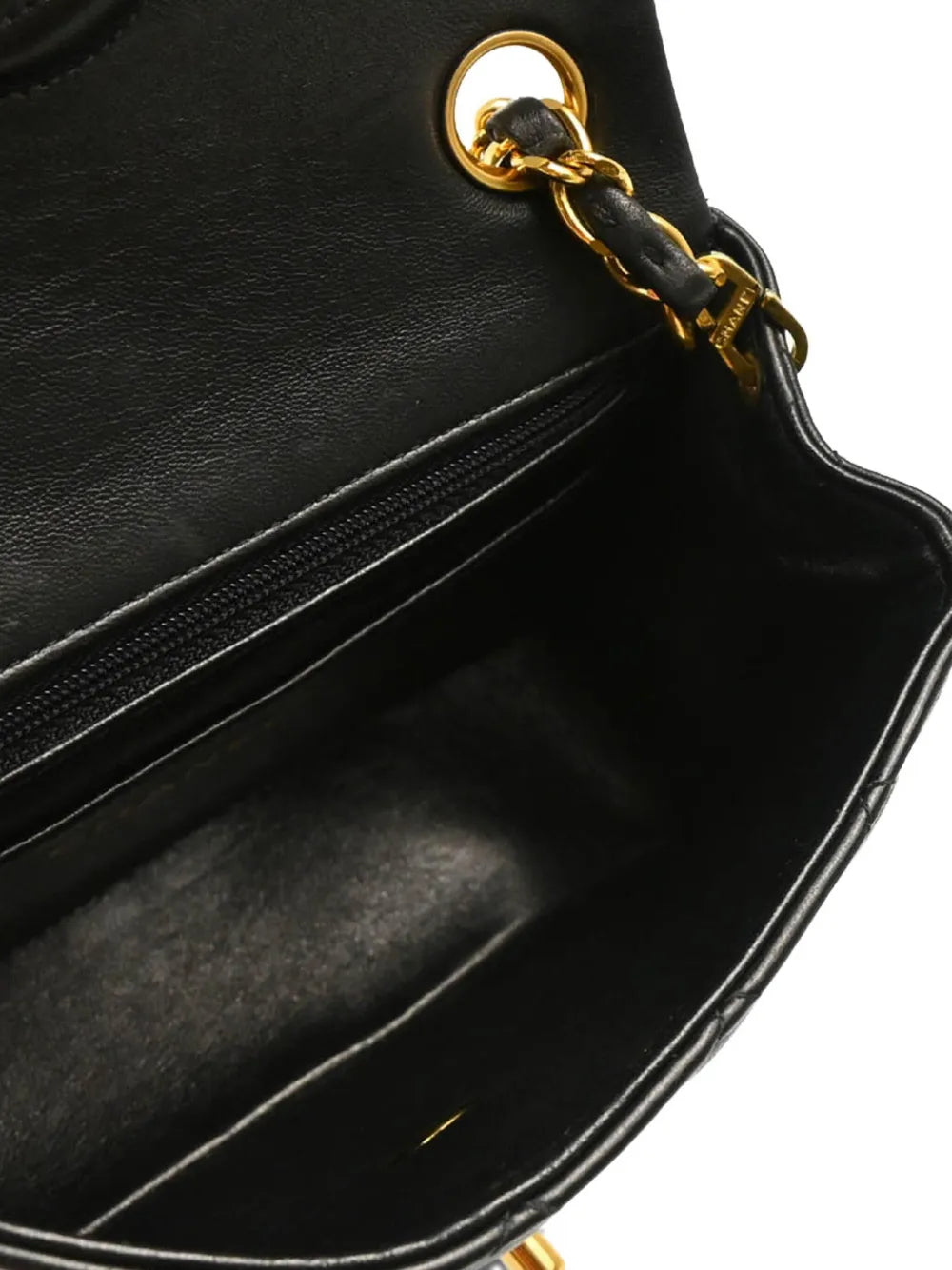 Chanel Pre Owned 1997 Mini Square Classic Flap Shoulder Bag — Same as shown — Size One Size — Detail View