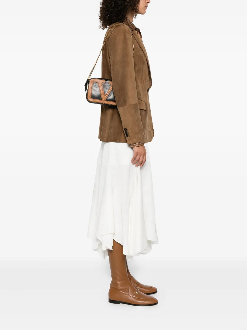 Valentino Garavani Vlogo Shoulder Bag — Same as shown — Size One Size — Side View