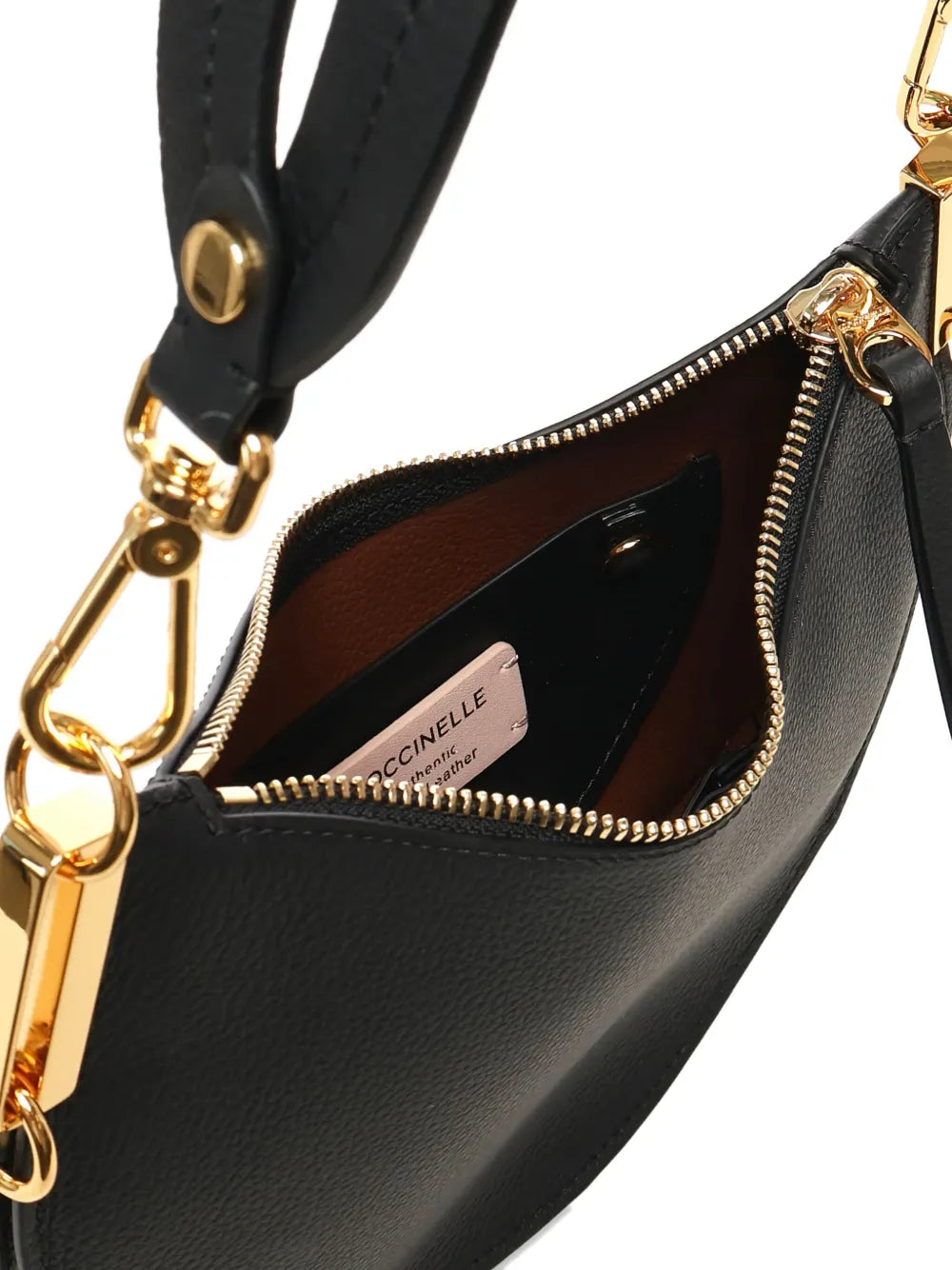 Coccinelle Small Sunup Half Moon Shoulder Bag — Same as shown — Size One Size — Top View