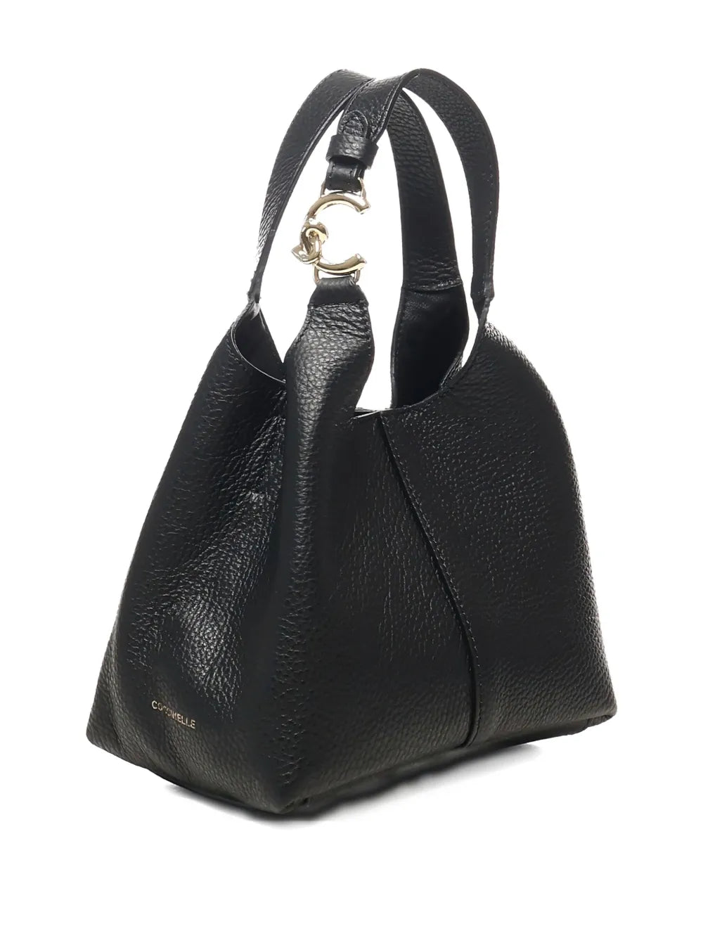 Coccinelle Small C Easy Leather Shoulder Bag — Same as shown — Size One Size — Back View