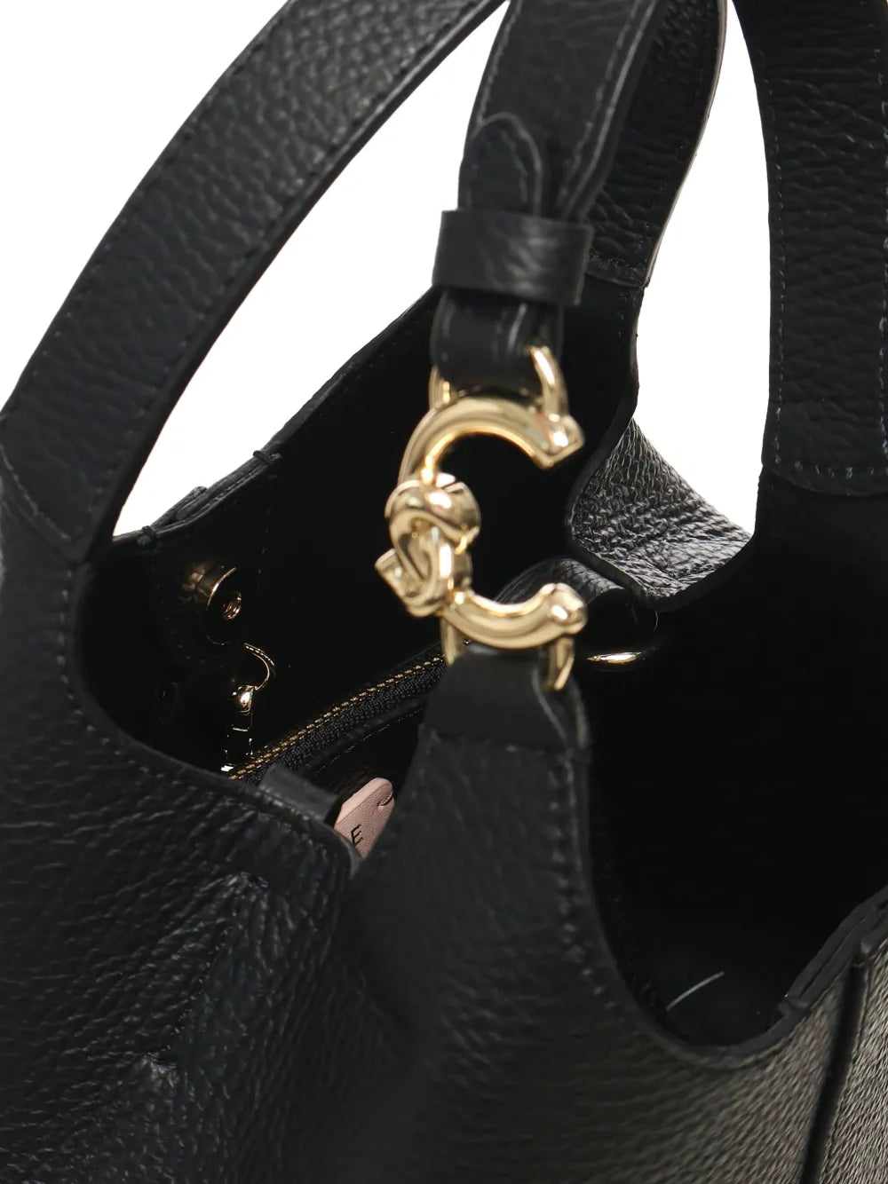 Coccinelle Small C Easy Leather Shoulder Bag — Same as shown — Size One Size — Top View
