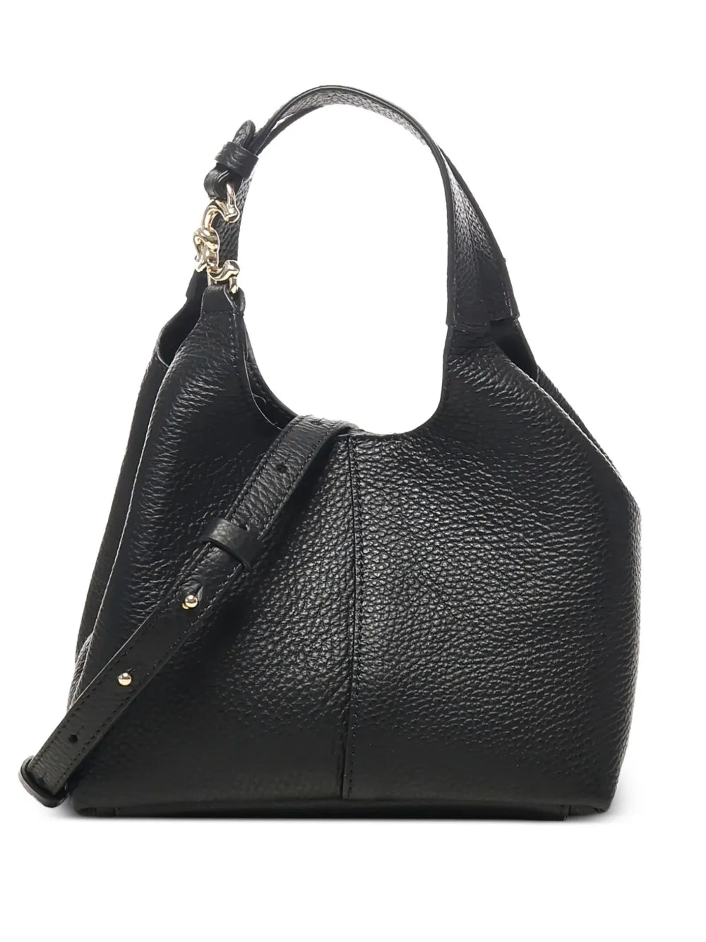 Coccinelle Small C Easy Leather Shoulder Bag — Same as shown — Size One Size — Front View