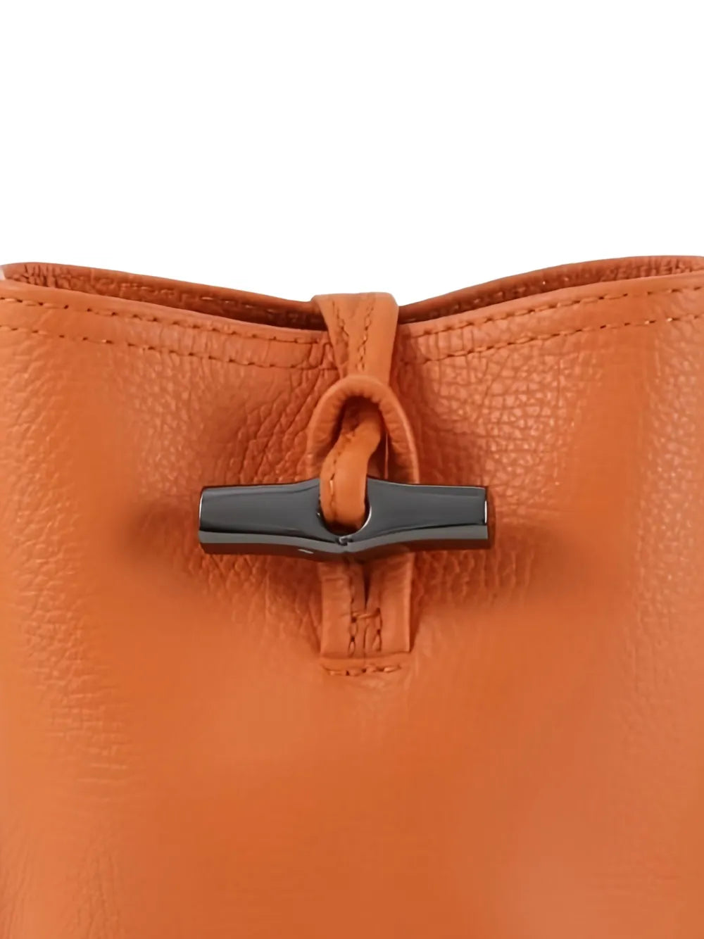 Longchamp Le Roseau Leather Shoulder Bag — Same as shown — Size One Size — Side View