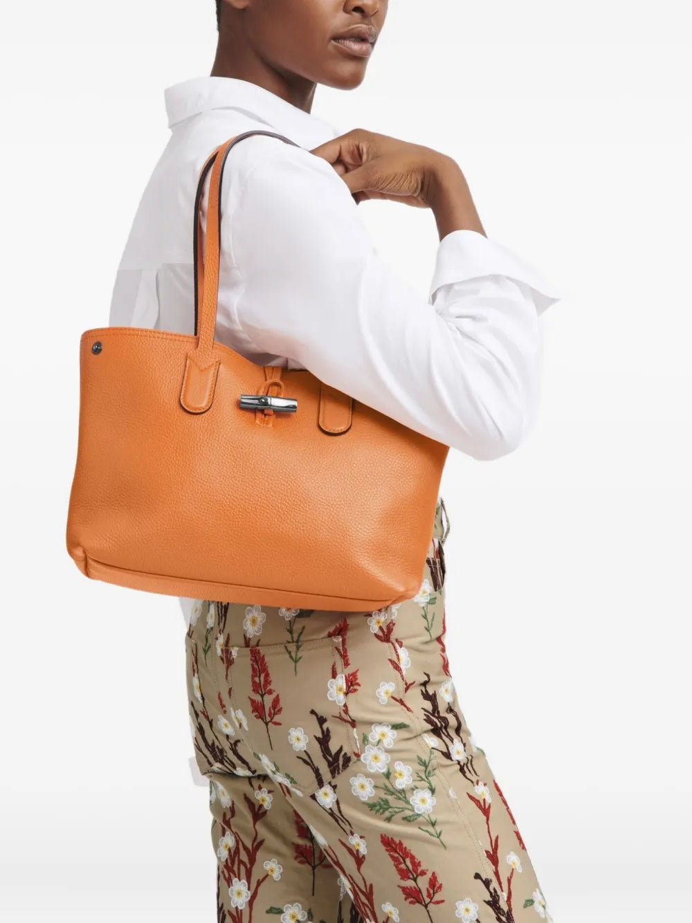 Longchamp Top Handle Shoulder Bag — Same as shown — Size One Size — Side View