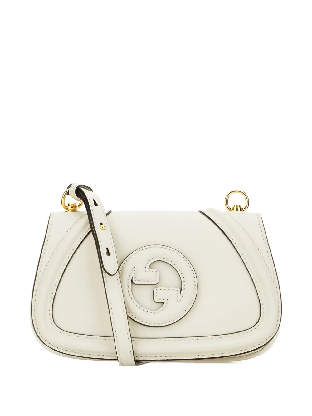 Gucci Small Blondie Leather Shoulder Bag — Same as shown — Size One Size — Front View