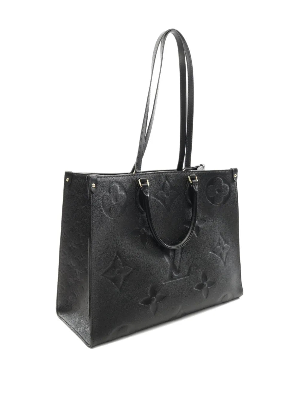 Louis Vuitton Pre Owned 2021 On The Go Gm Monogram Shoulder Bag — Same as shown — Size One Size — Side View