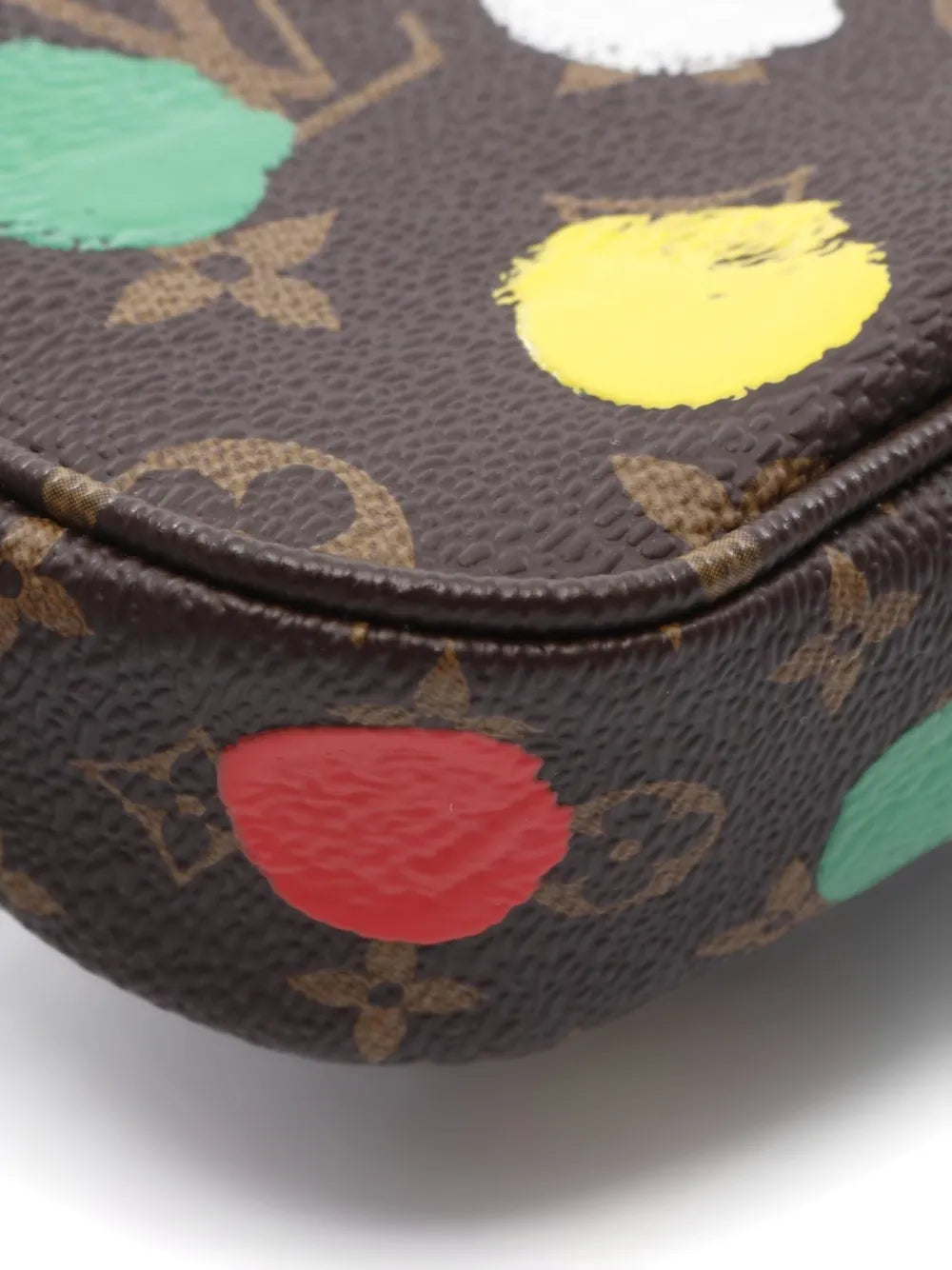 Louis Vuitton Pre Owned 2021S X Yayoi Kusama Mini Pochette Accessoires Bag — Same as shown — Size One Size — Top View