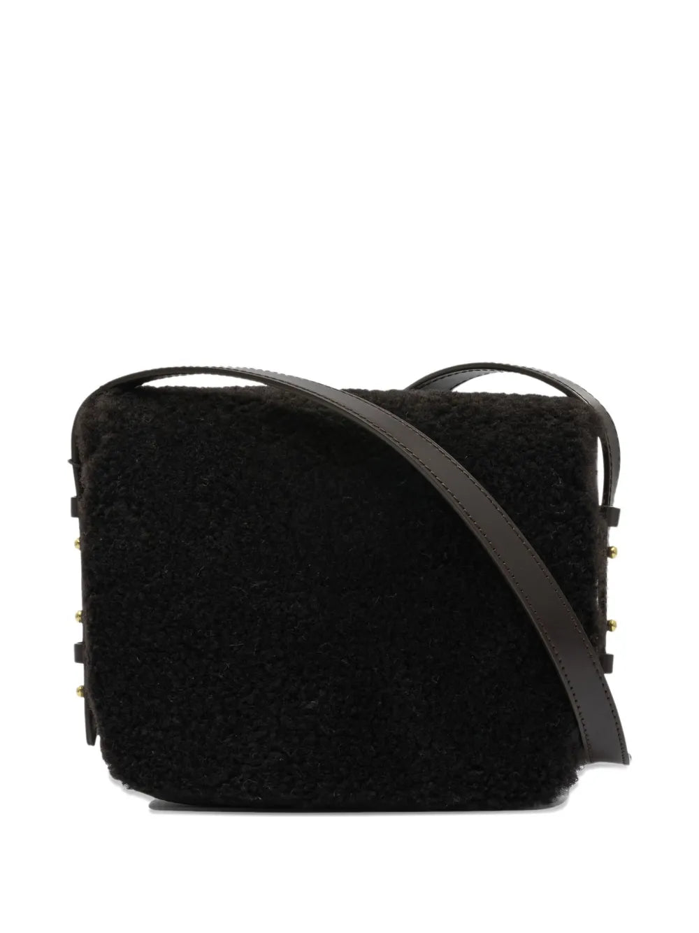 Soeur Mini Shearling Shoulder Bag — Same as shown — Size One Size — Back View