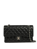 Chanel Pre Owned 2017 Medium Classic Double Flap Shoulder Bag — Same as shown — Size One Size — Front View