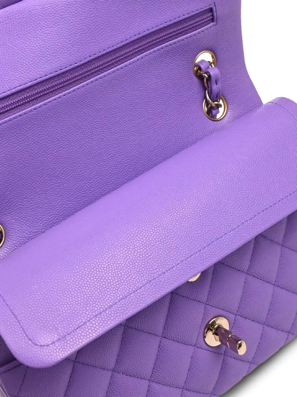 Chanel Pre Owned 2020 Small Classic Double Flap Shoulder Bag — Same as shown — Size One Size — Top View
