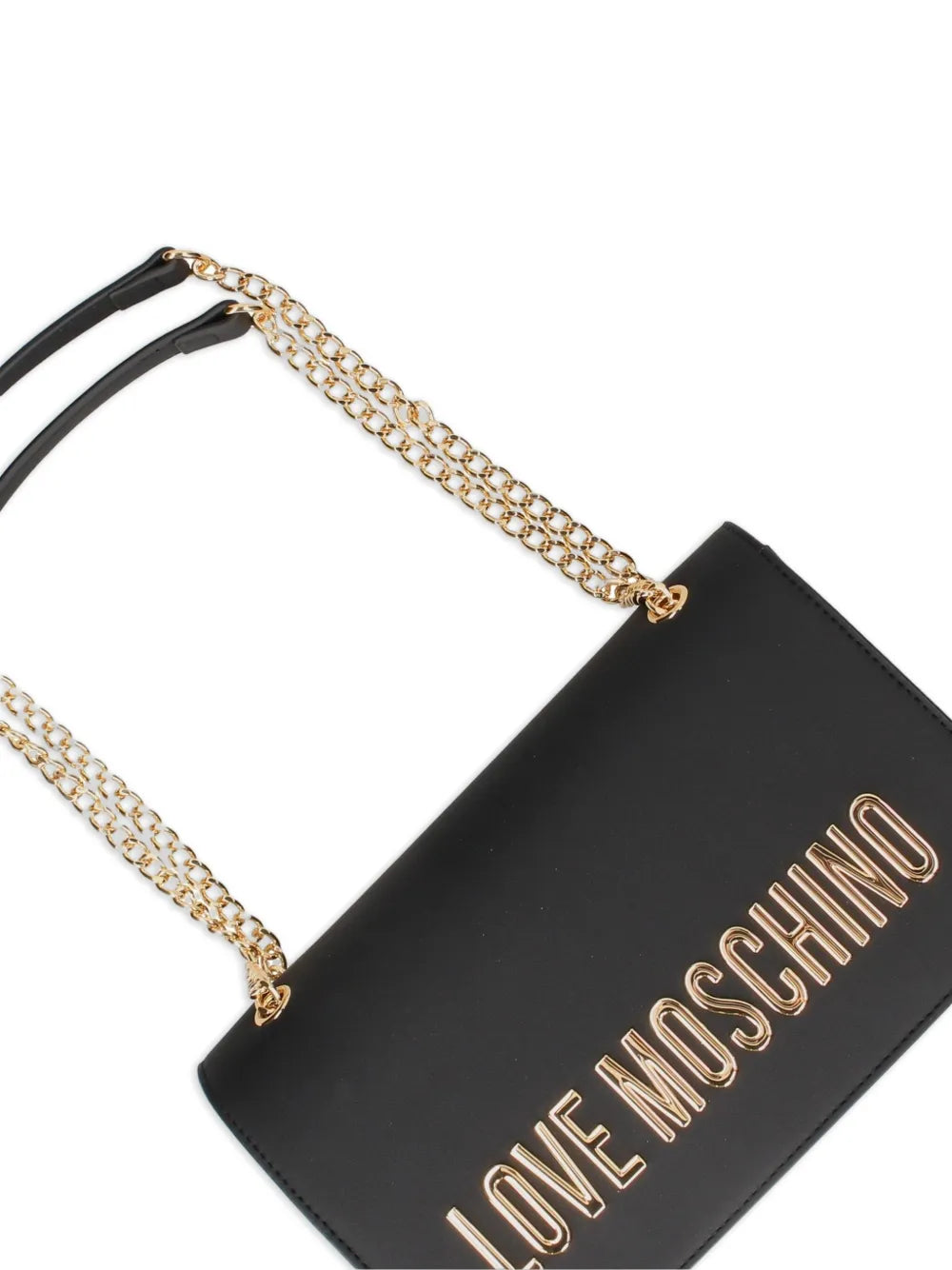 Love Moschino Small Logo Plaque Shoulder Bag — Same as shown — Size One Size — Top View