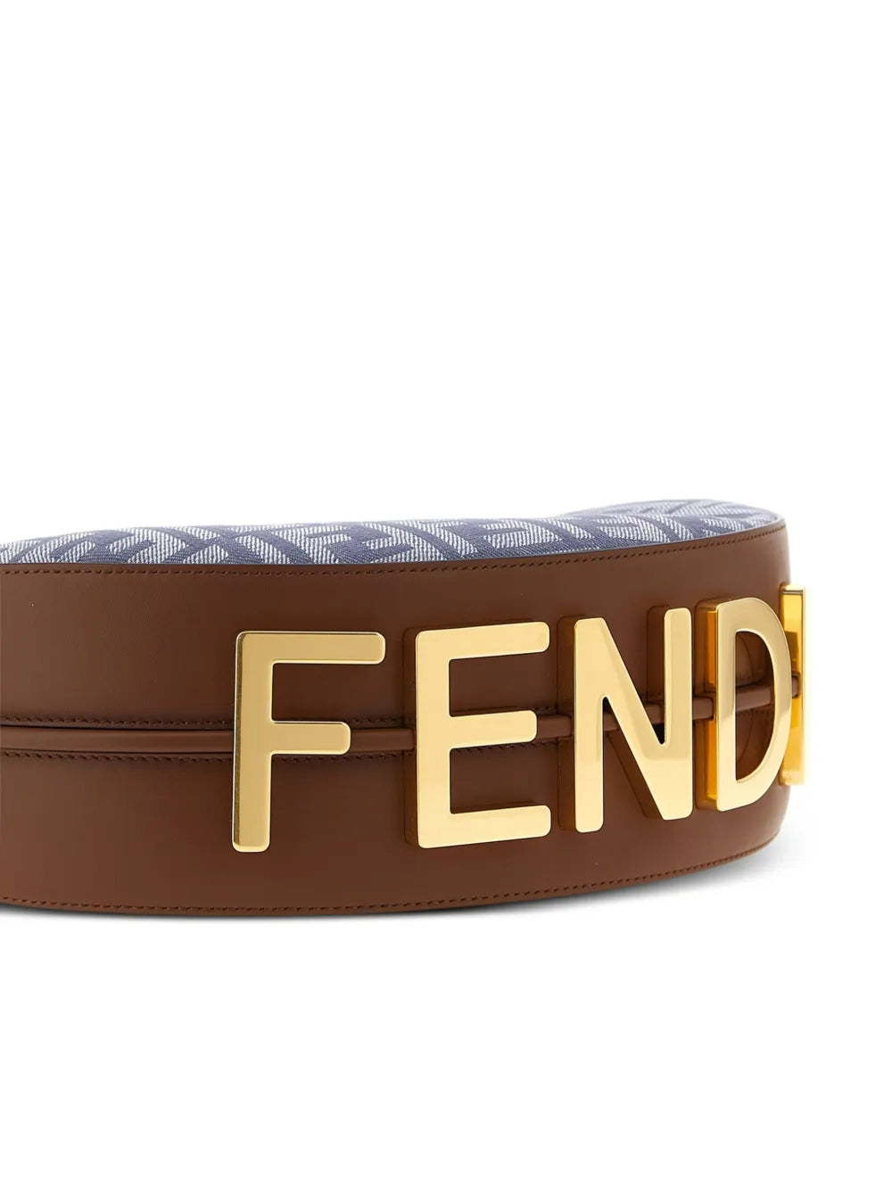 Fendi Small Fendigraphy Shoulder Bag — Same as shown — Size One Size — Side View