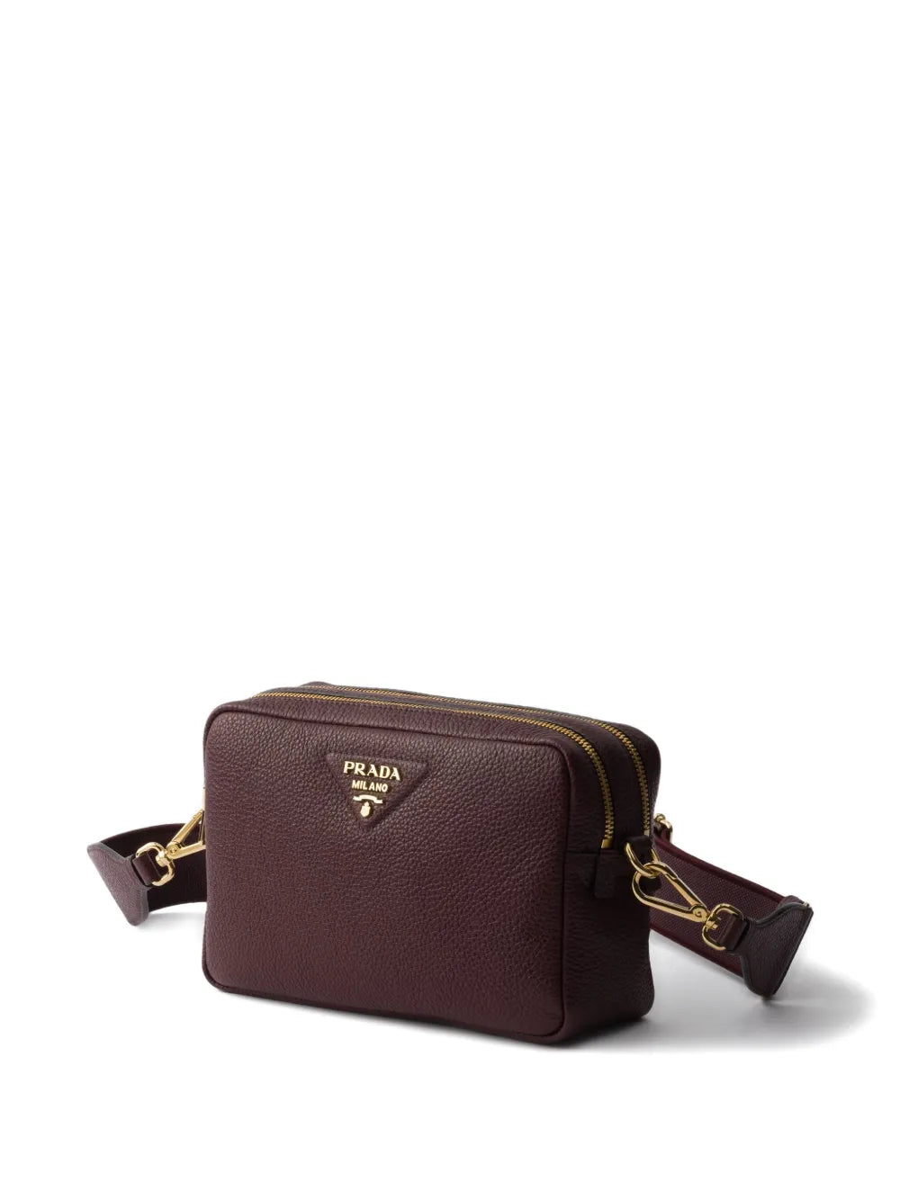 Prada Small Leather Shoulder Bag — Same as shown — Size One Size — Back View