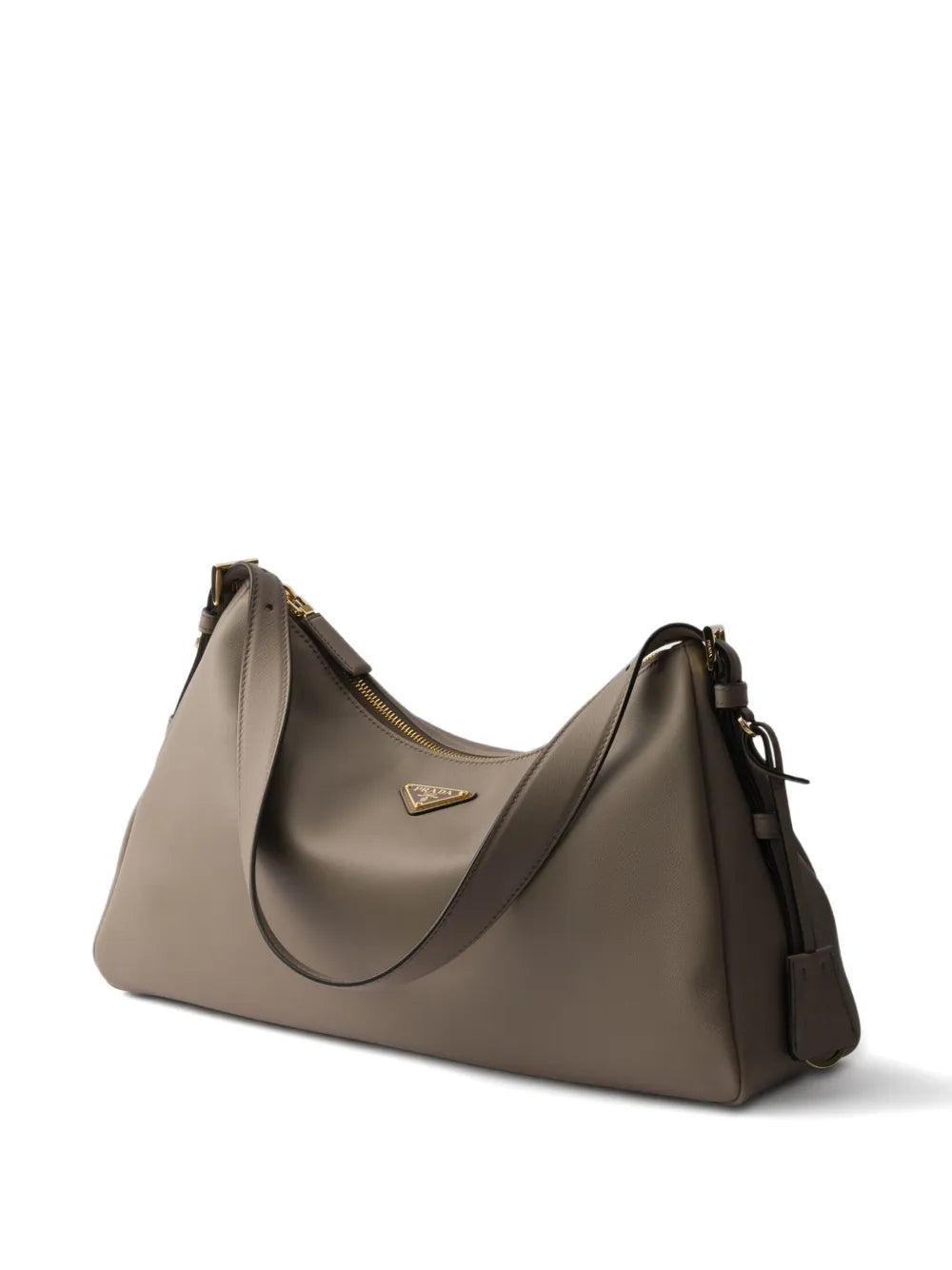 Prada Aimee Leather Shoulder Bag — Same as shown — Size One Size — Back View