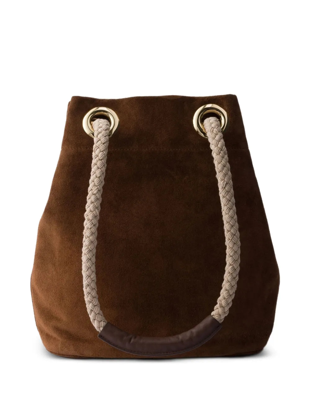 Prada Small Mariner Suede Bucket Bag — Same as shown — Size One Size — Side View
