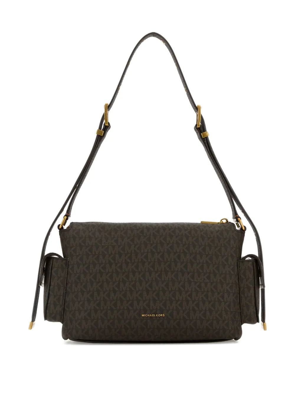Michael Michael Kors Medium Dakota Monogram Shoulder Bag — Same as shown — Size One Size — Side View